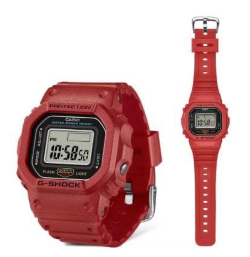CASIO G-SHOCK nano DWN-5600-4JR 赤 Red