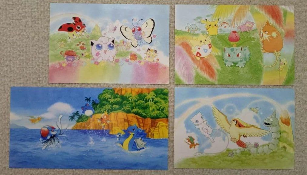 1999年 ポケモン　サザンアイランド4種セット