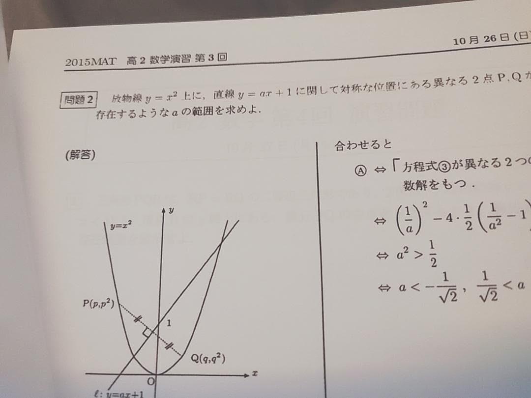 MAT　三森司先生　数学演習　プリント・板書　フルセット　河合塾　駿台　鉄緑会