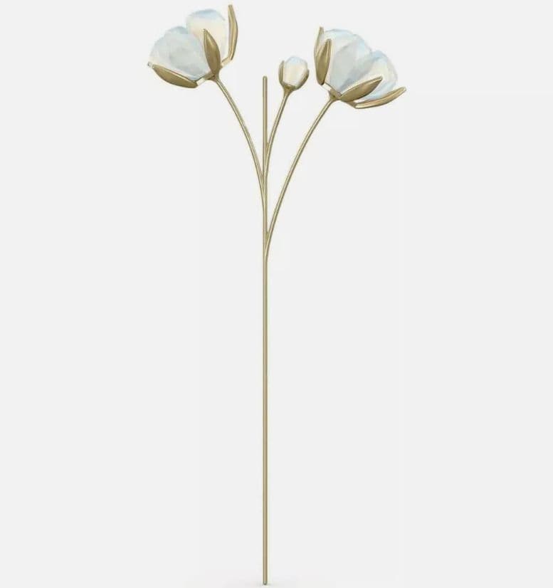 スワロフスキー　コットンフラワー　ガーデンテイルズ　箱付き