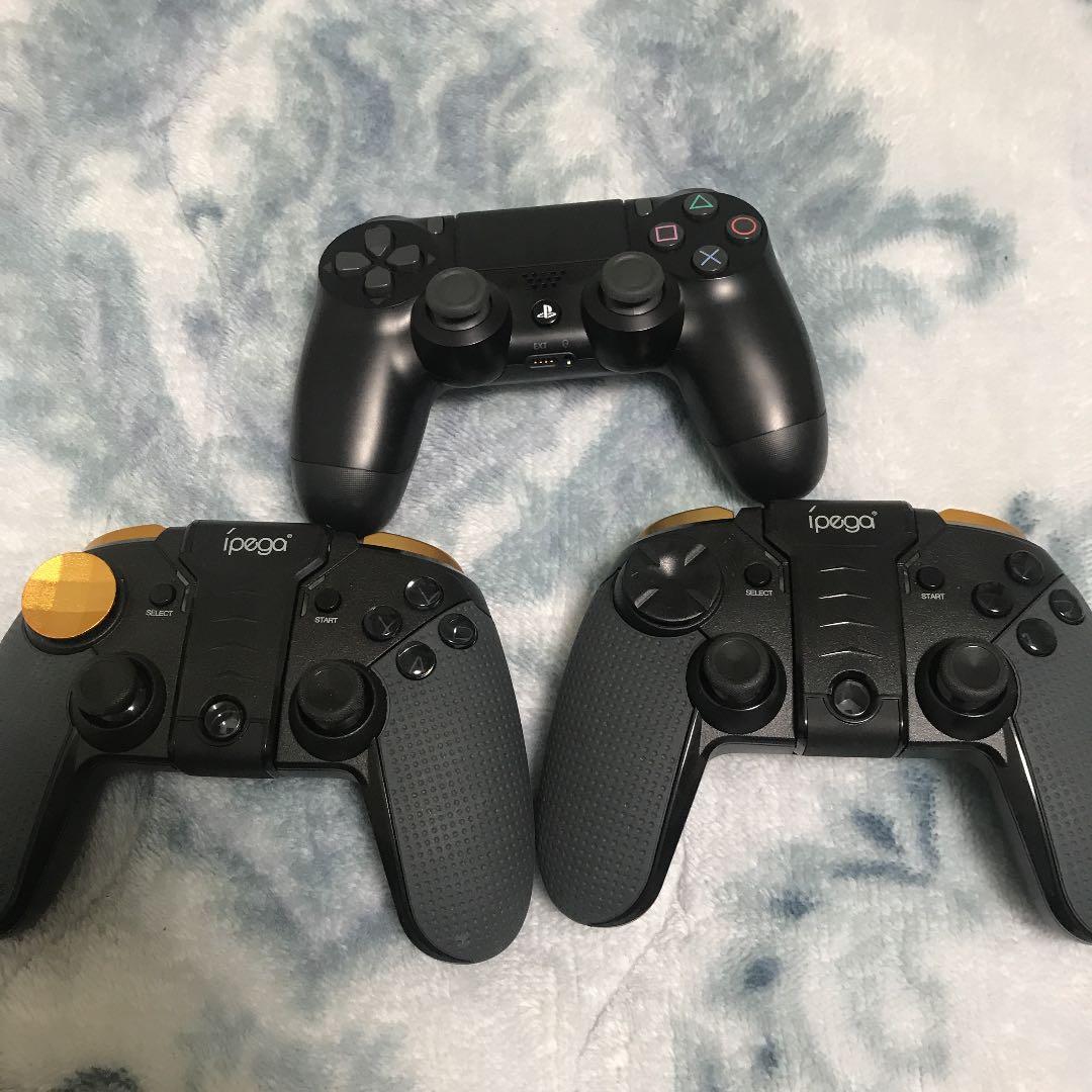 PS4 コントローラースマホコントローラー2台セット