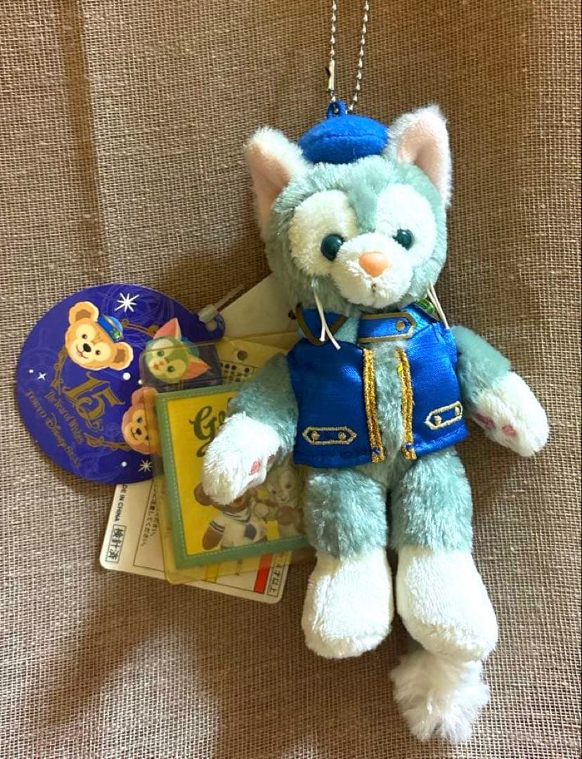 (未使用タグ付き)ディズニーぬいぐるみバッジ　ジェラトーニ　おまとめ９点