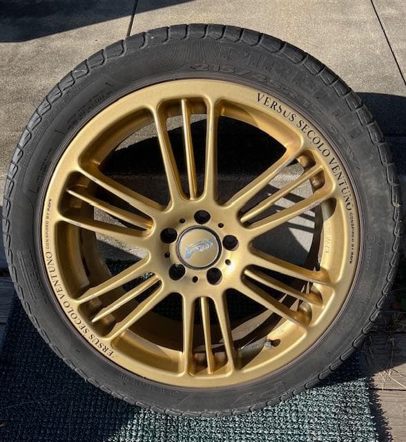 VERSUS SECOLO VENTUNO FRECCE17インチホイールセット