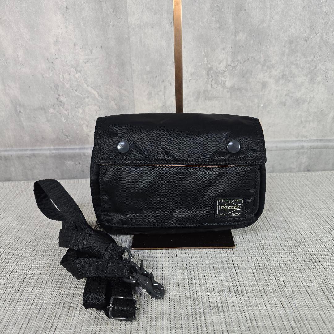 超美品　PORTER　ポーター　タンカー　ショルダーバッグ　ポーチ　クロスボディ