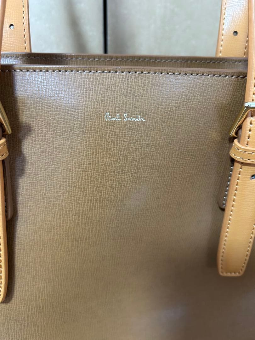 美品☆Paul Smith ビジネスバッグ ブラウン