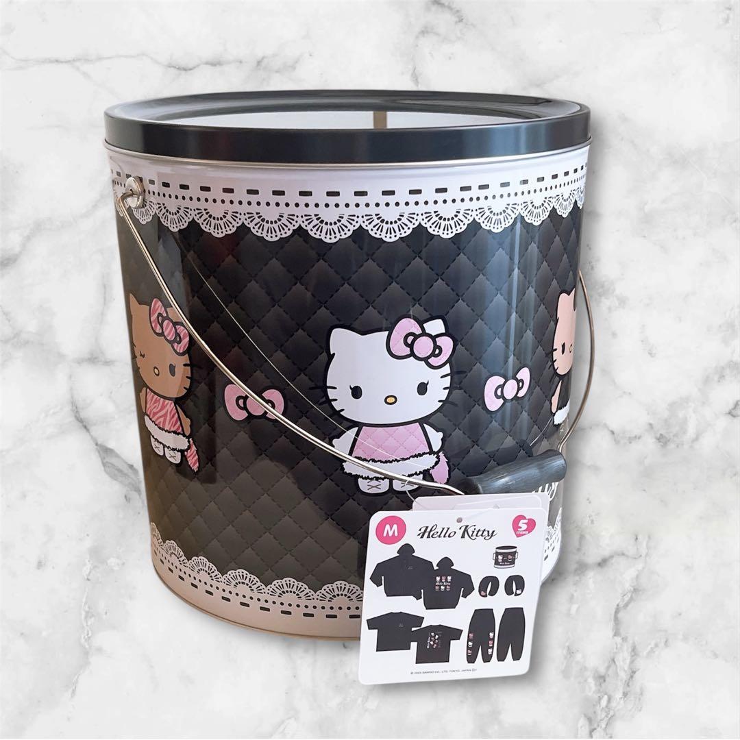 Hello Kitty ブリキ缶 5点セット　アベイル 福袋 ハッピーバッグ　M