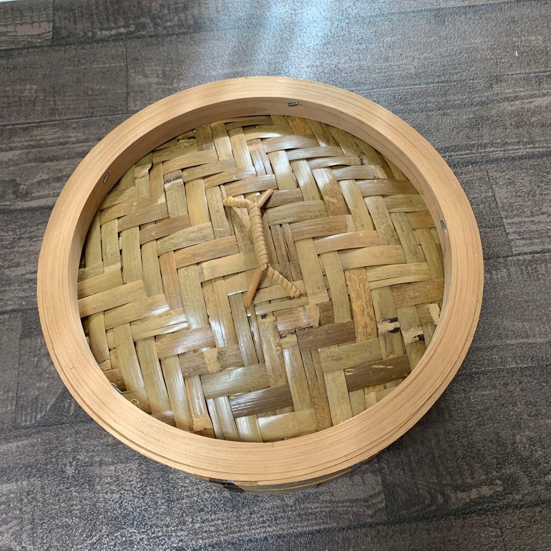 桜皮手ヌイ製　せいろ33cm