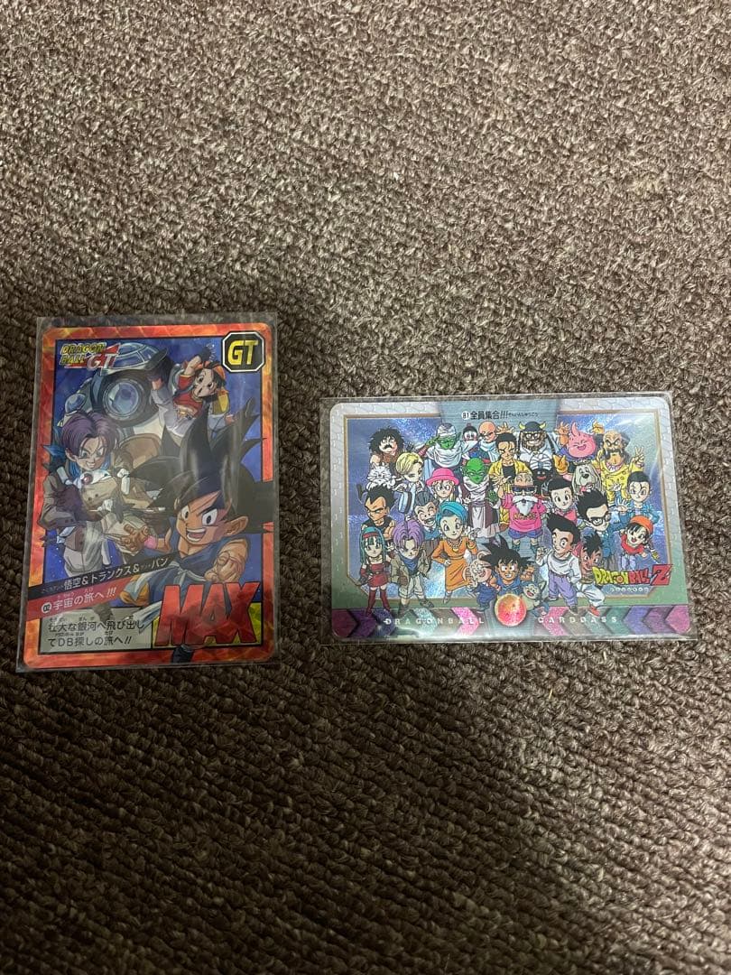 ドラゴンボール カードダス希少２枚＋おまけドラ消し他色々 お買得 早い者勝ち