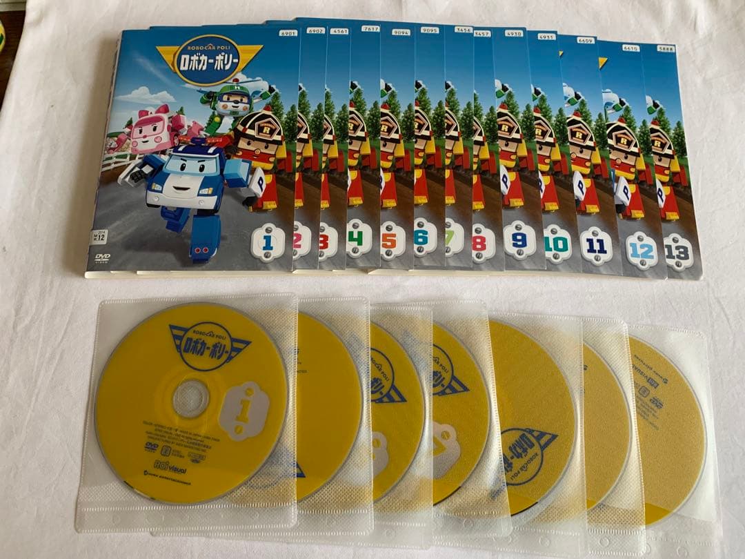 ロボカーポリー　dvd シーズン1＋シーズン2 全巻20本