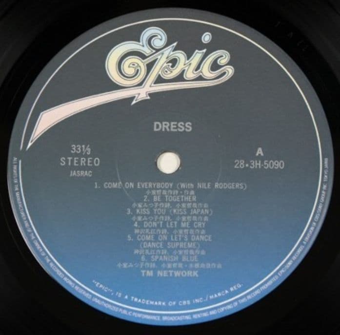 邦楽 TM NETWORK DRESS