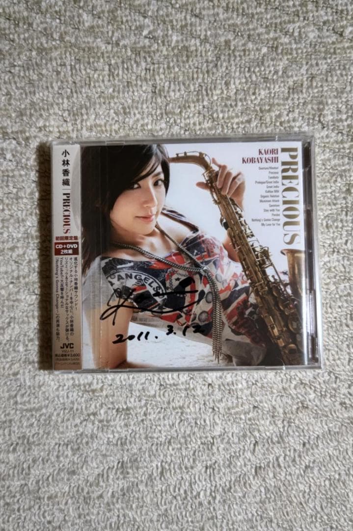小林香織（サックス）／６ｔｈ　アルバム『ＰＲＥＣＩＯＵＳ』初回限定盤ＣＤ＋ＤＶＤ