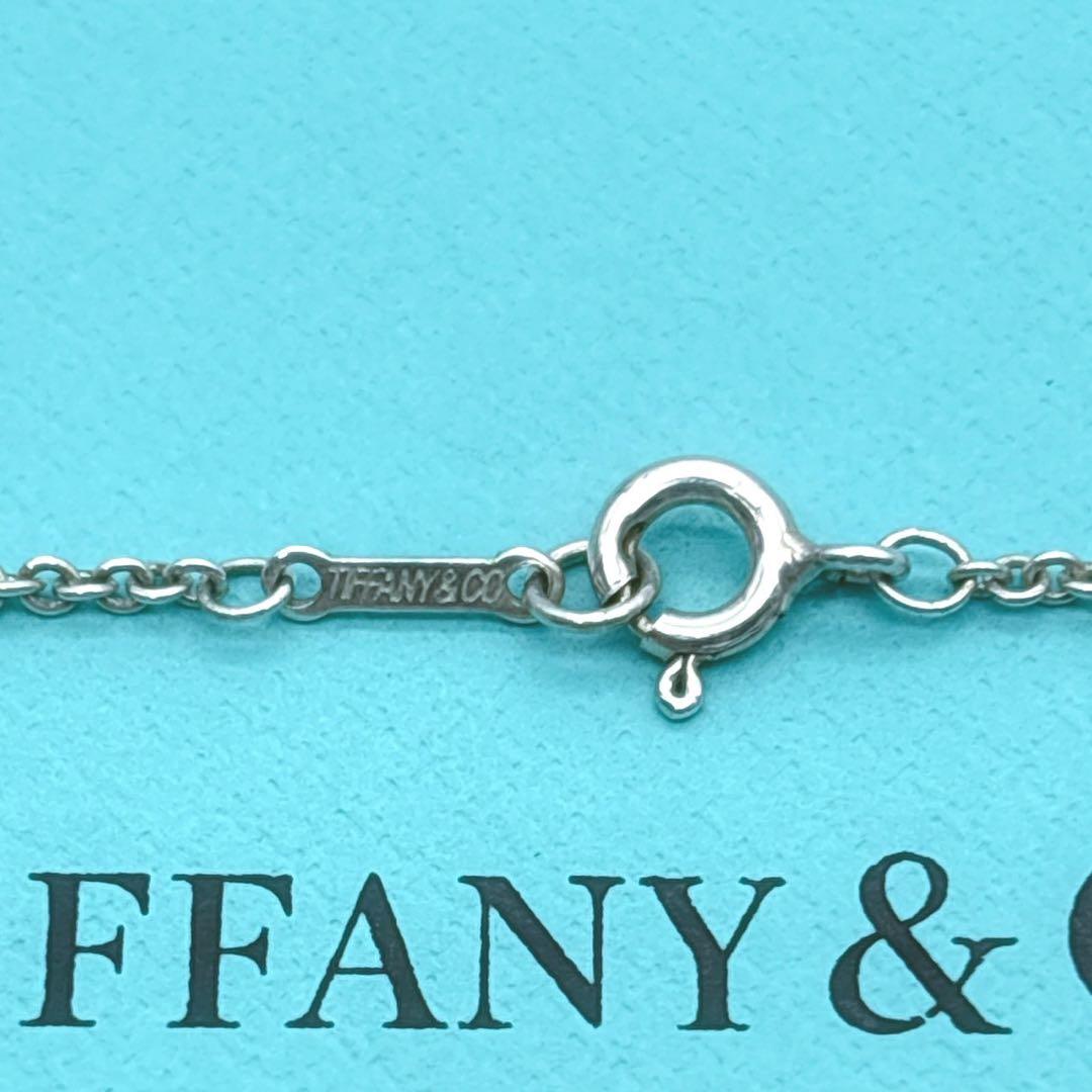 美品◎ティファニー ダブルティアドロップ ネックレス ペンダント シルバー925