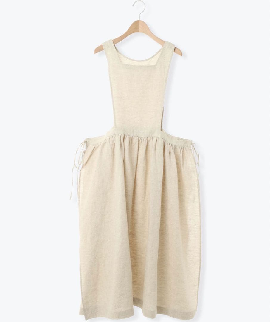 ゆ*ん様 Samansa Mos2リネンレイヤード2WAYエプロンワンピース キ