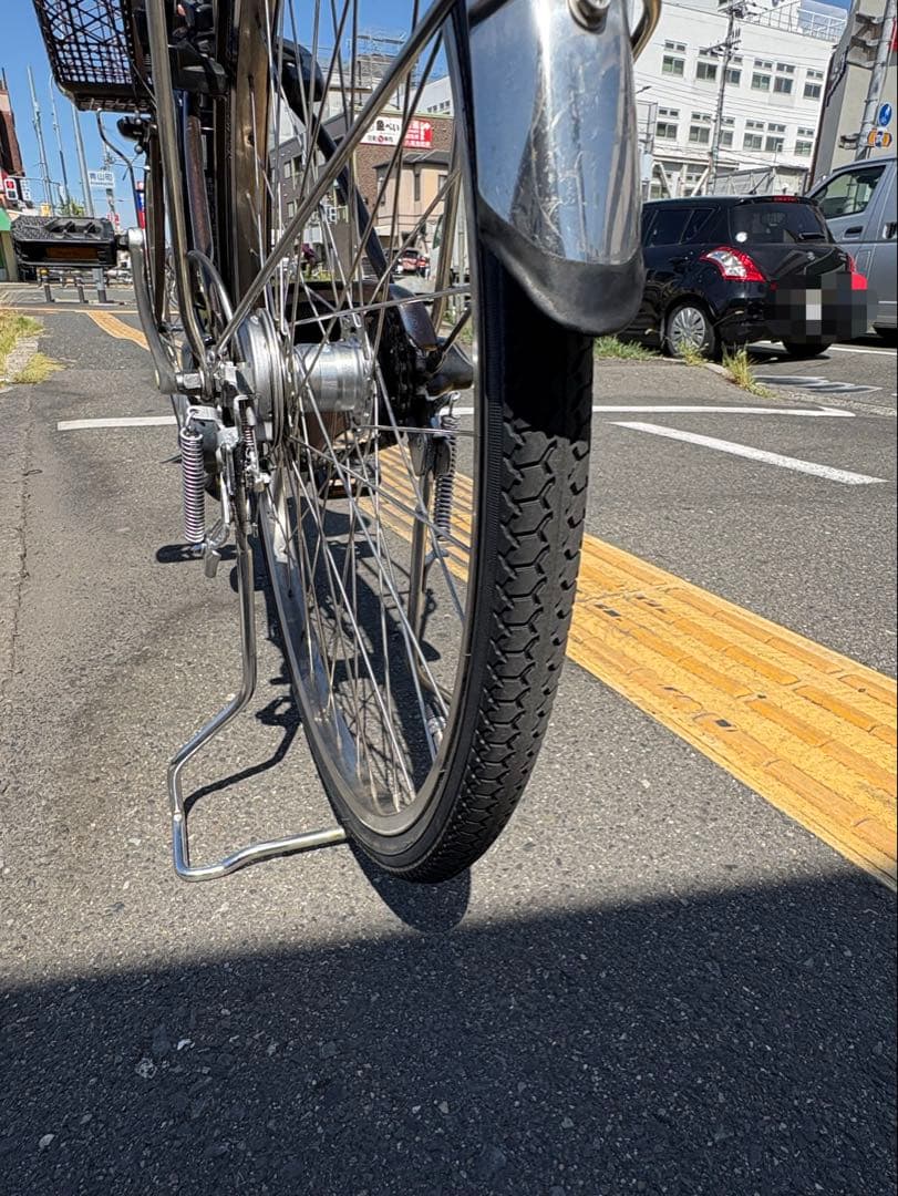 中古Panasonic電動アシスト自転車　12Ah4点灯　大阪