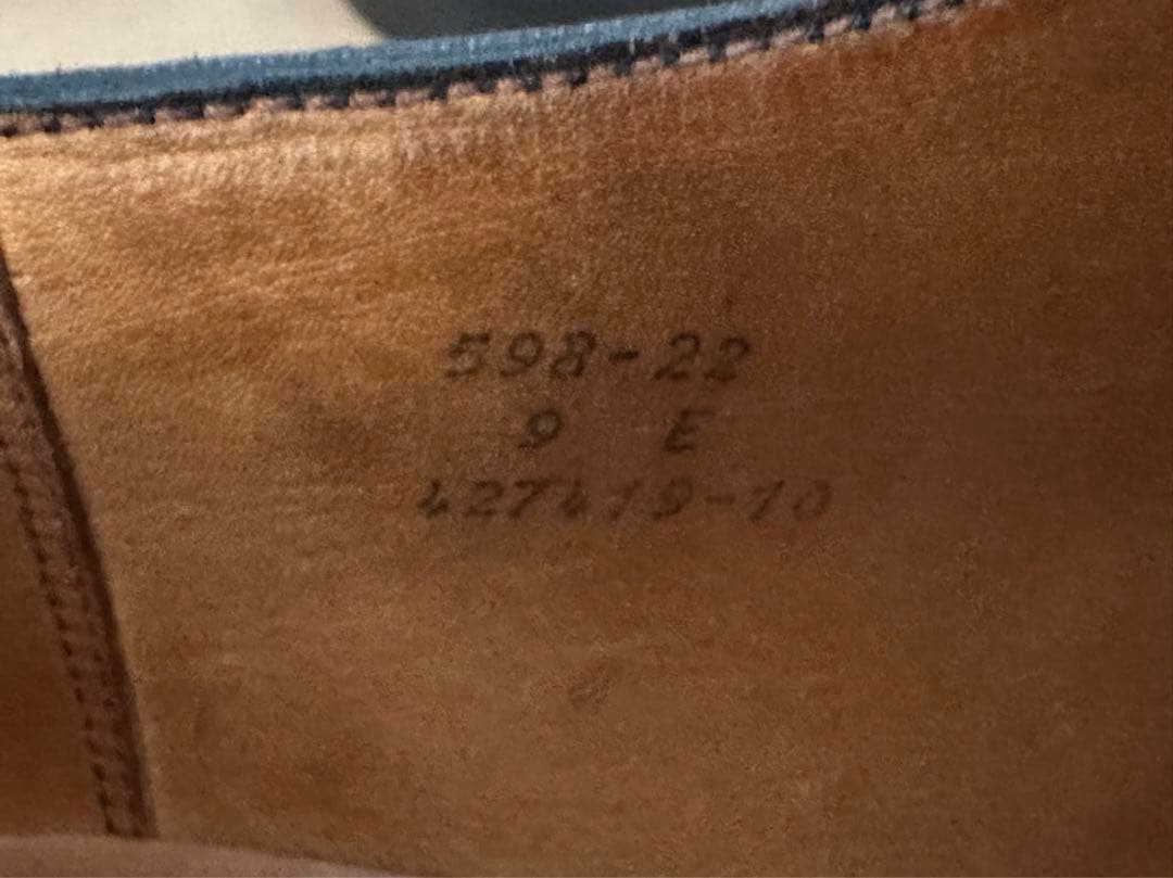 A*i様 J.M.Weston 598 ハーフハント 旧ロゴ ロジェ 9E シュ