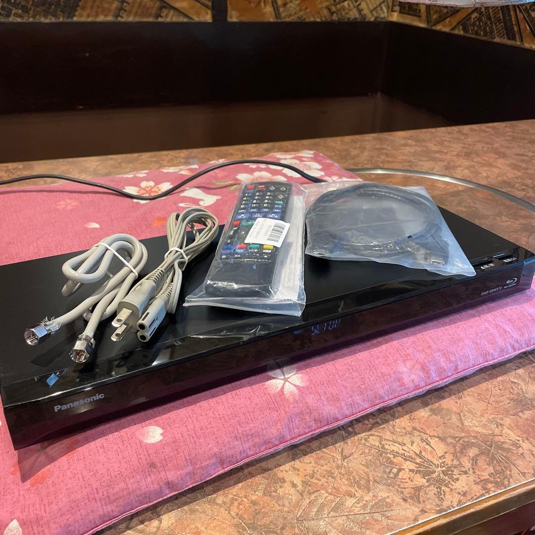 パナソニックDMR-BRW510 2番組W録画15倍録　新品リモ等付フル装備 ！