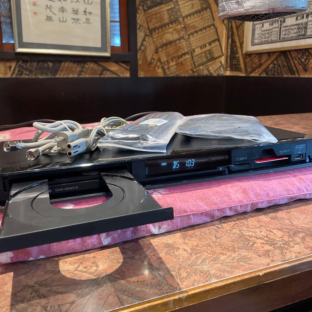 パナソニックDMR-BRW510 2番組W録画15倍録　新品リモ等付フル装備 ！