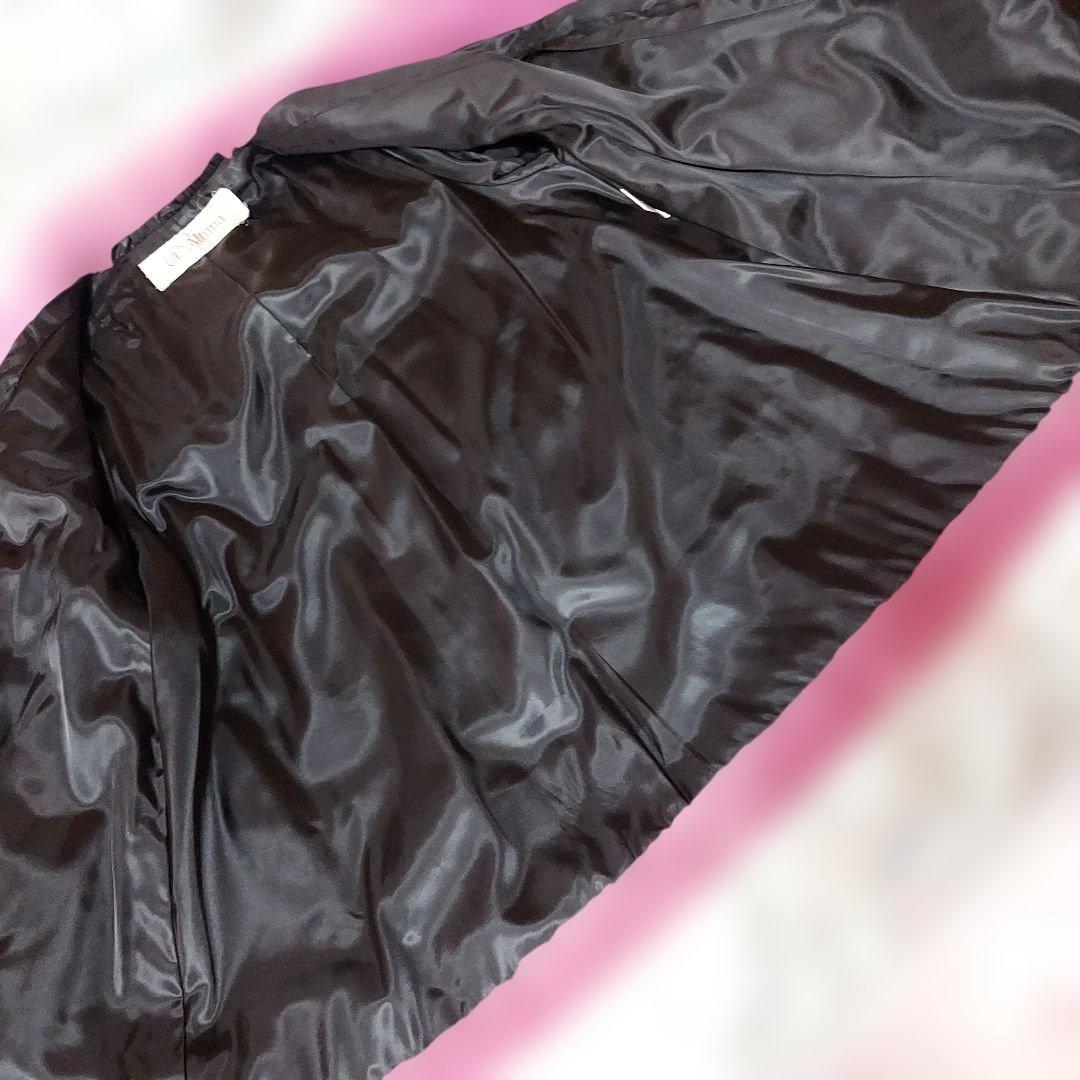 シェアードミンク 2way(襟、袖口)ロングコート　ピンク