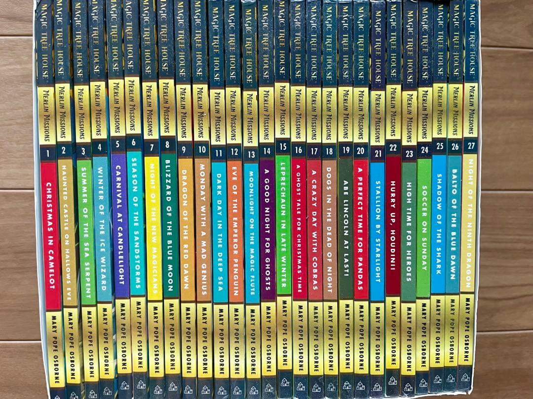 新品Magic Tree Houseシリーズ1 -2英語絵本65冊