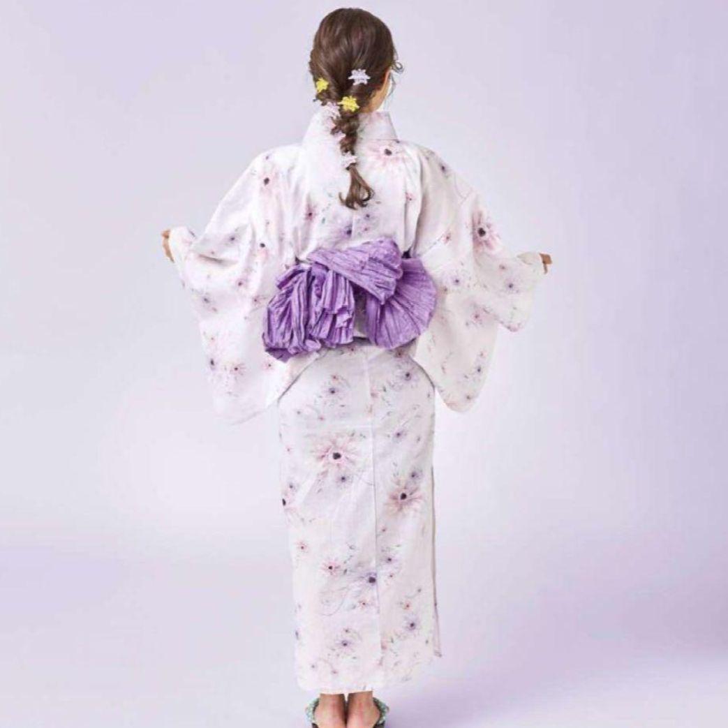 新品　ディズニーストア　ラプンツェル　パスカル　浴衣・結び帯