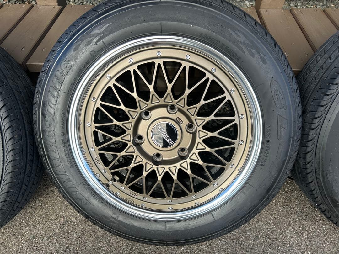 ハイエースESSEX ENCM-17 + ブリヂストン GL-R 17インチ