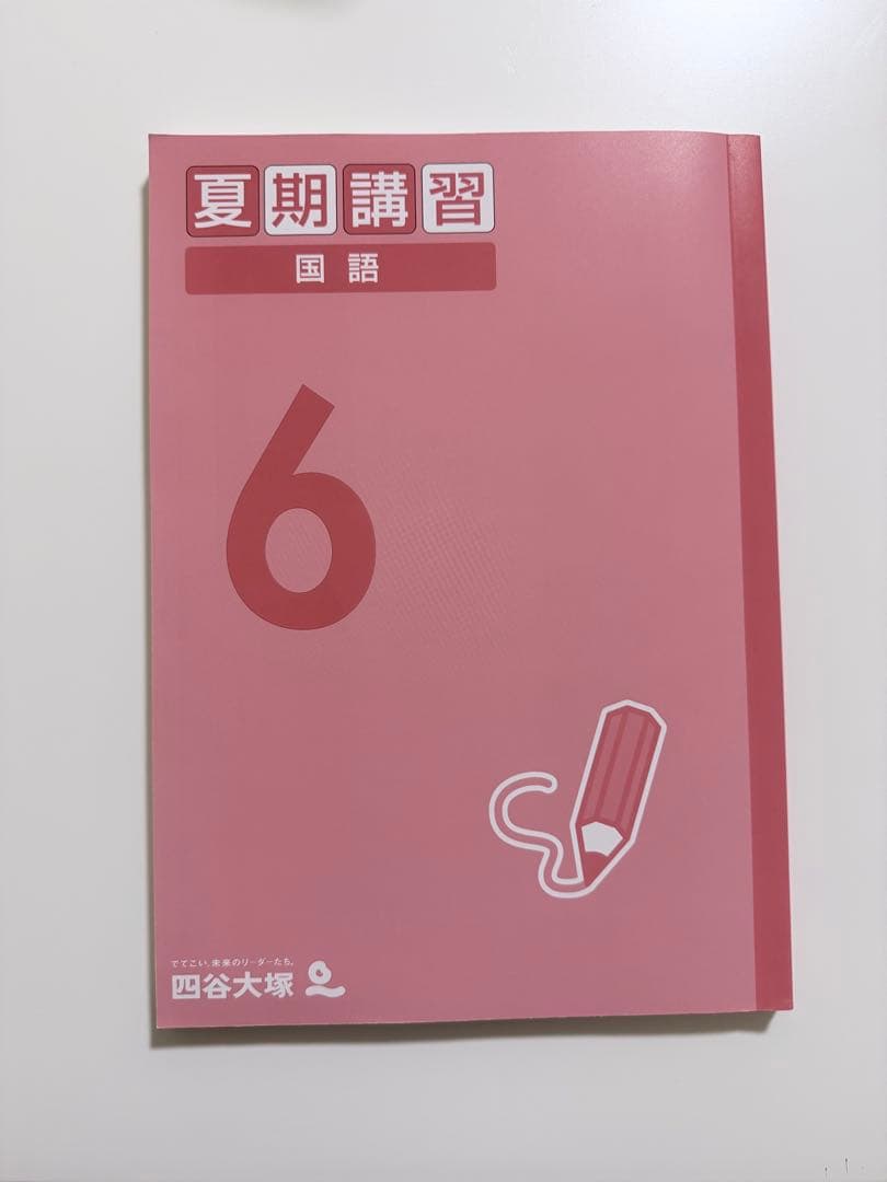 予習シリーズ　2025年夏期講習 6年 算数 国語 社会 理科テキスト　解答付き