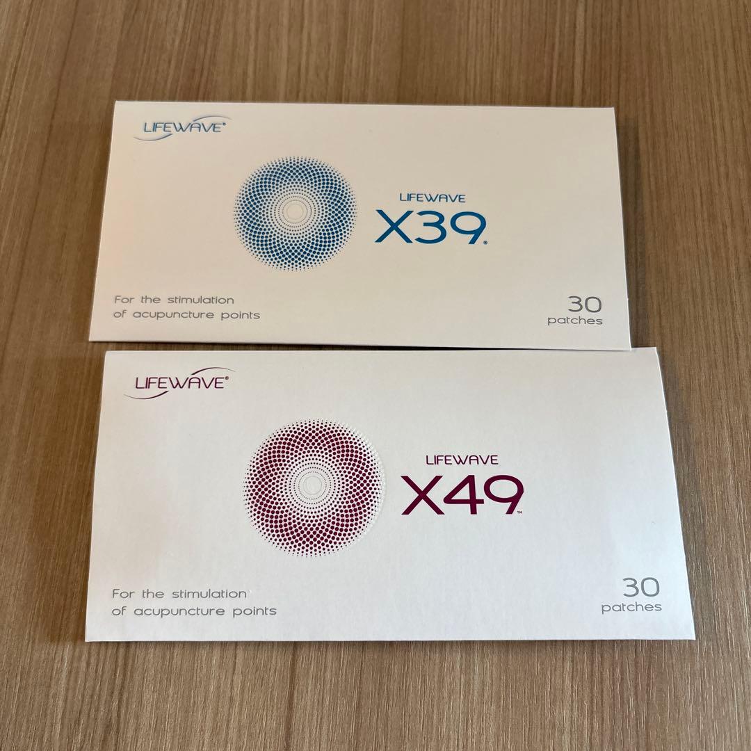 【ライフウェーブ】X49 X39 1セットずつ