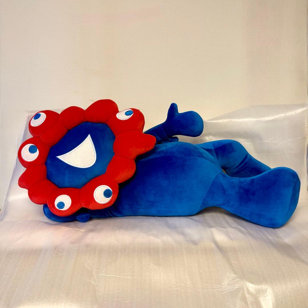 大阪関西万博　ミャクミャクくじ　1等　80cm特大ぬいぐるみ