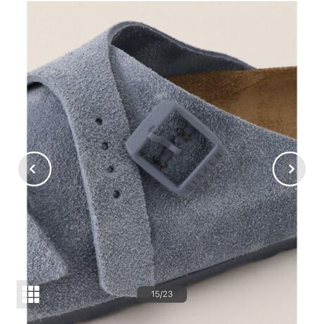 ビルケンシュトック チューリッヒ 24.5 IENA ブルー 【限定色】送料込