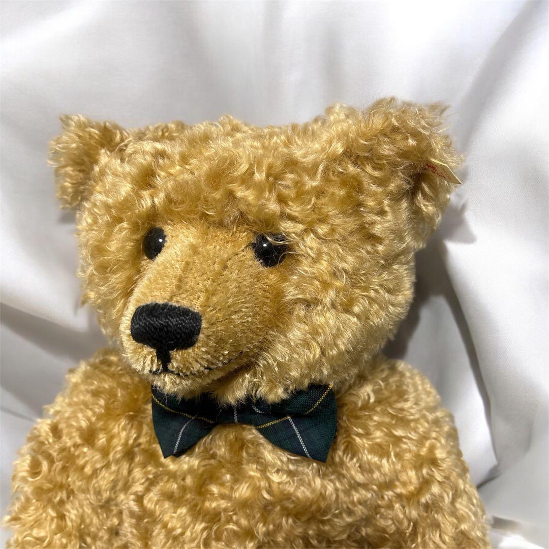 【希少 美品】Steiff シュタイフ ヘンダーソン グロウラー入　テディベア