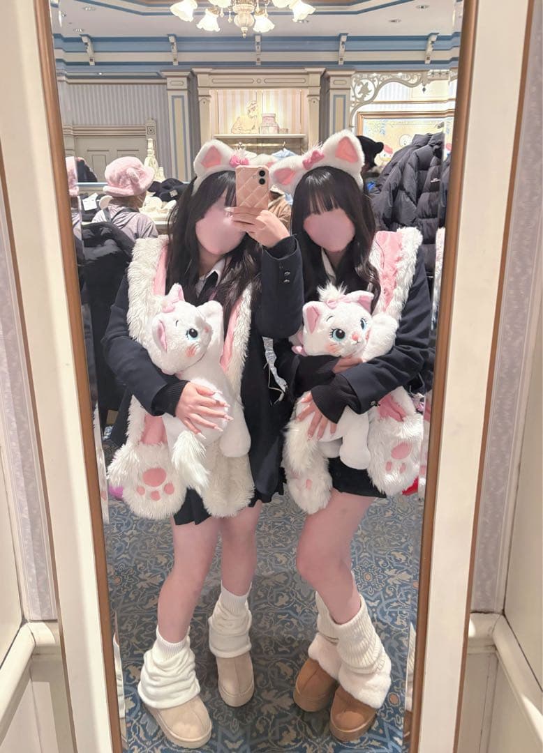 マリーちゃん ファンマフラー 2点セット ディズニー