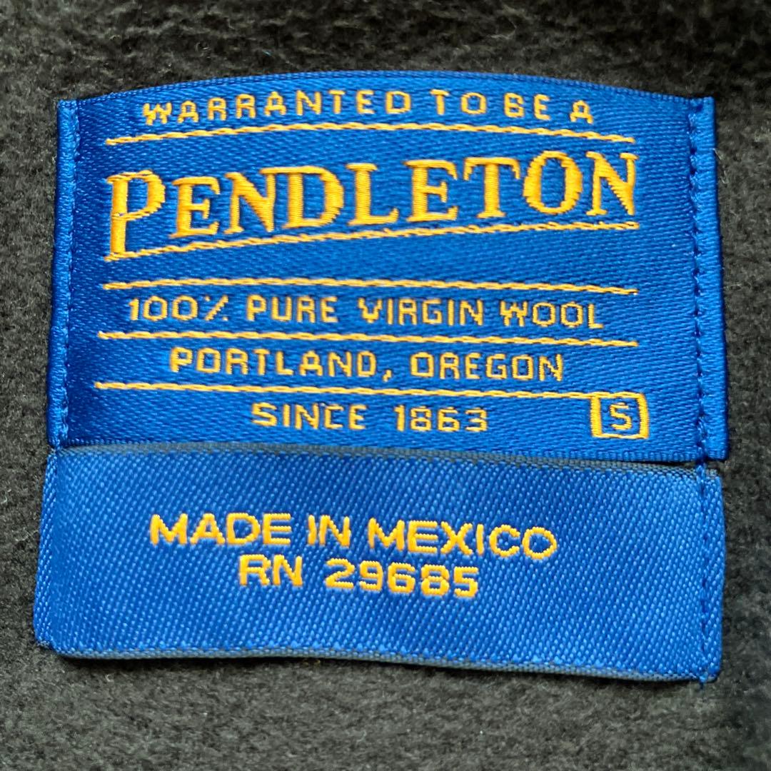 希少　好配色　PENDLETON ペンドルトン　ウールベスト　オンブレ　中綿