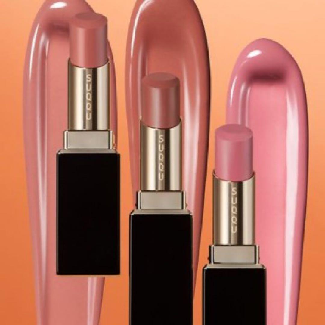 【新品未使用】SUQQUモイスチャーグレイズリップスティック 103透秋桜