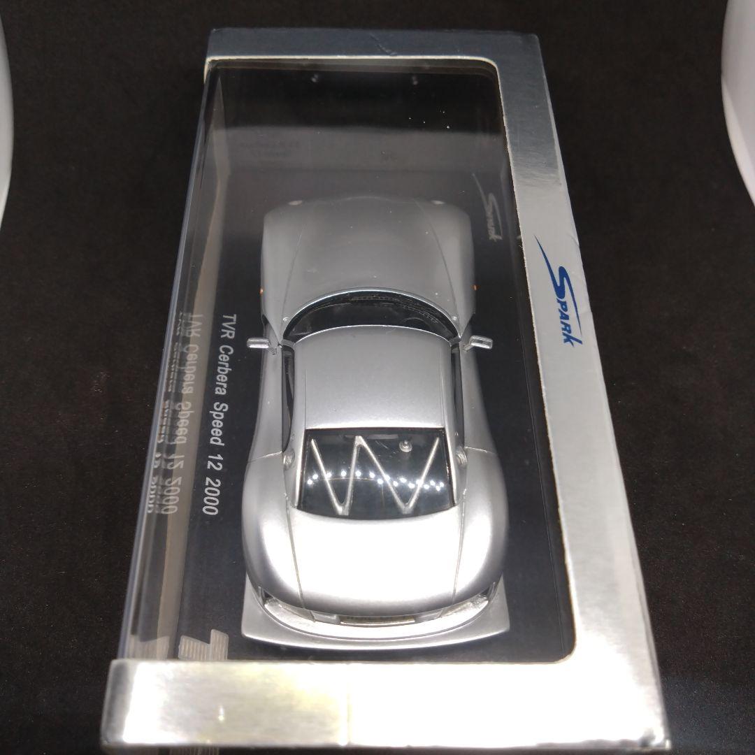 スパーク 1/43 TVR サーブラウ スピード12 2000 シルバー