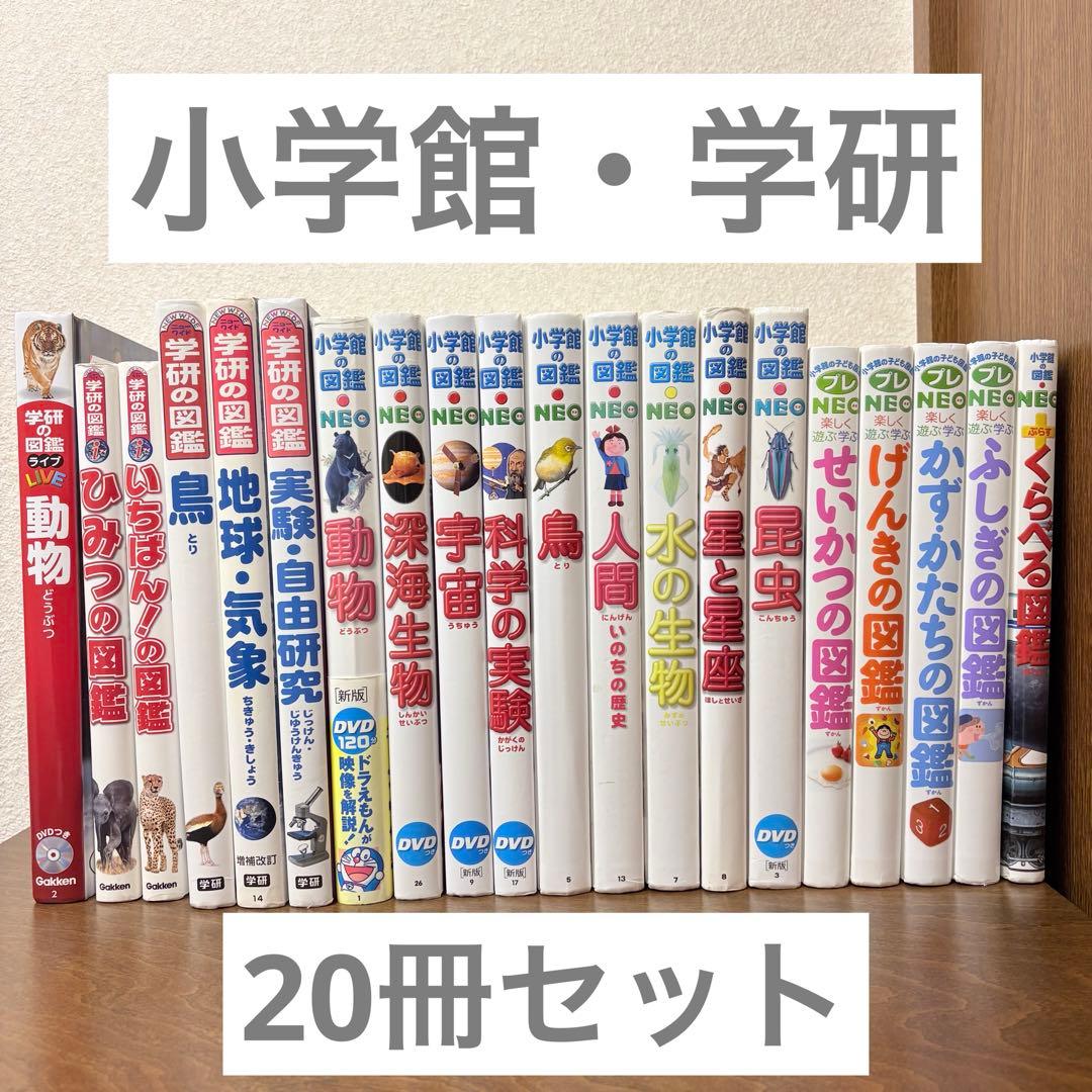 小学館の図鑑NEO 14巻セット