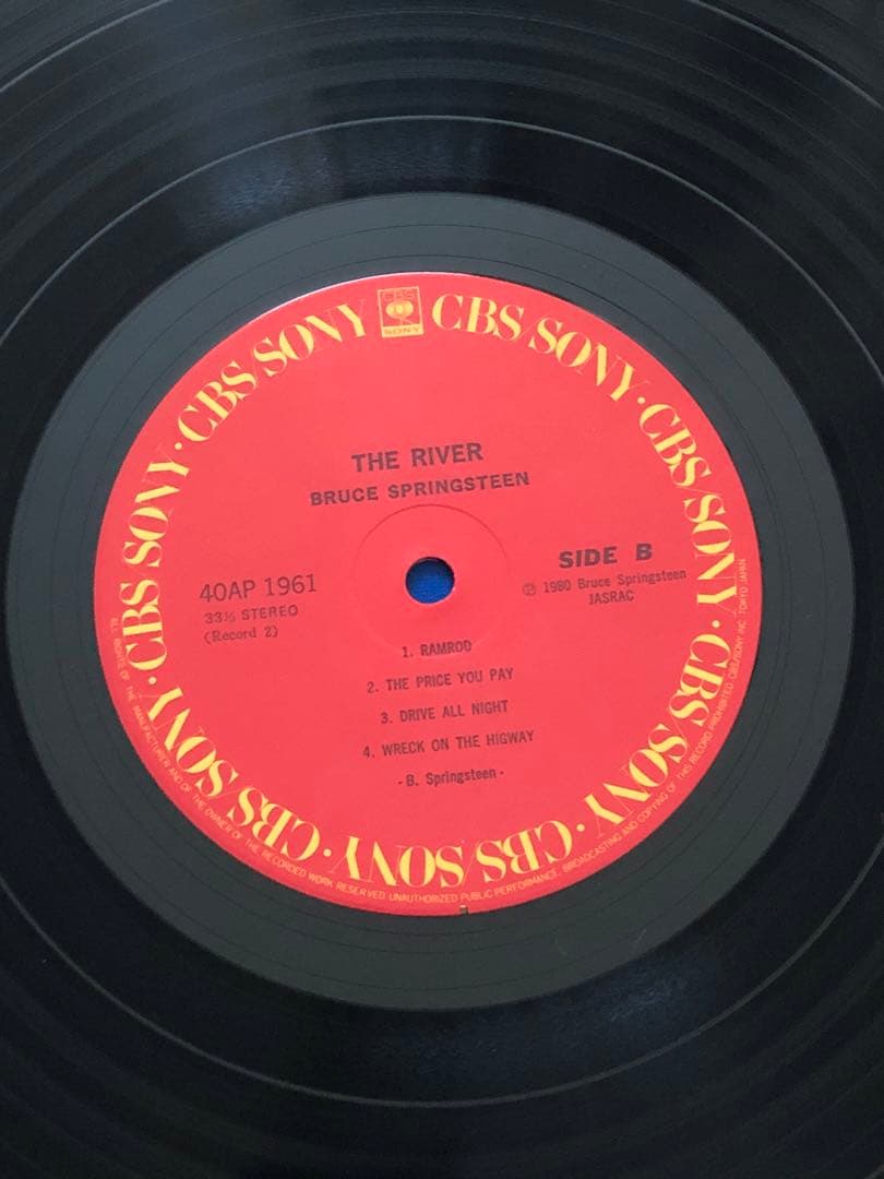 LP♢ブルース・スプリングスティーン♢1980年♢帯付♢うg4878w42
