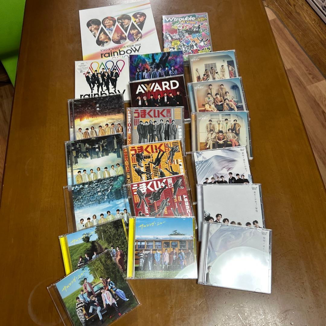 ジャニーズWEST【WEST.】LIVEDVD・アルバム・シングル