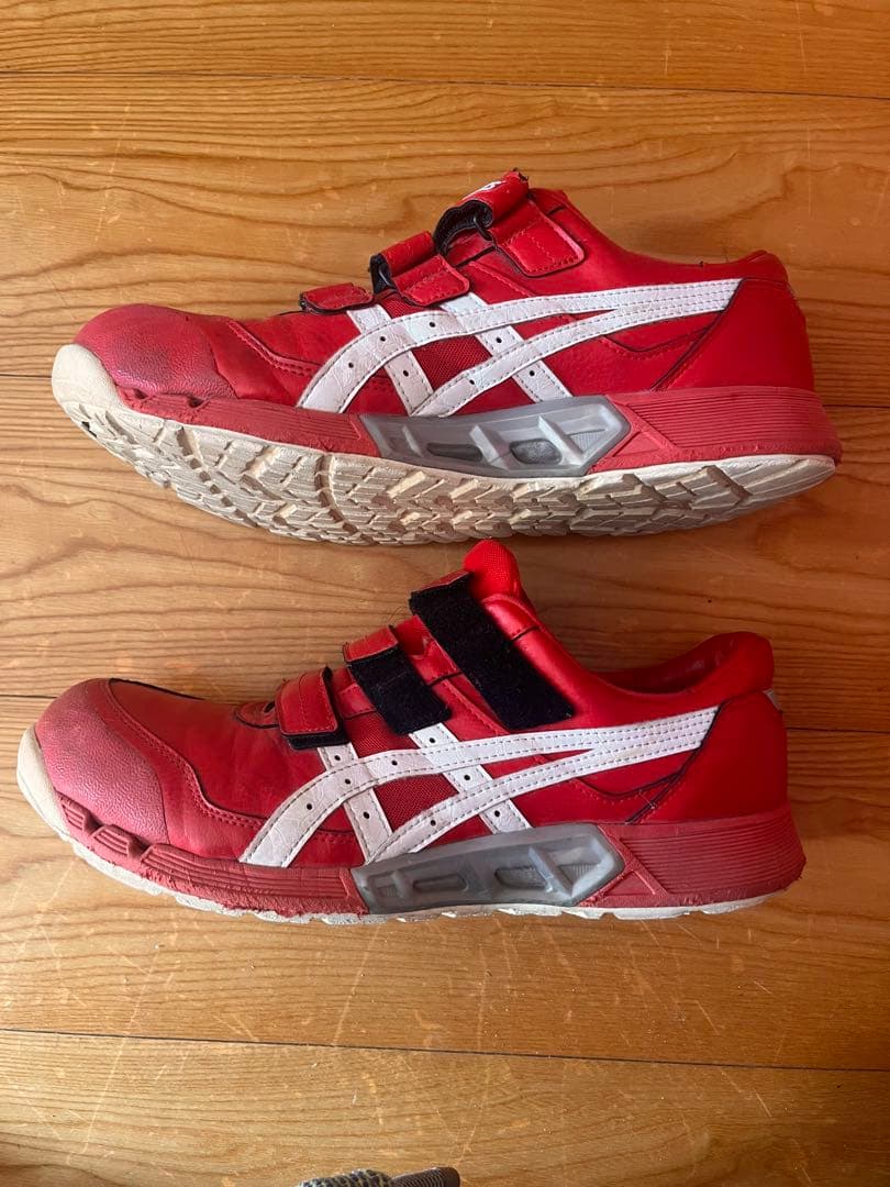 アシックス　ニューバランス　安全靴　赤　28㎝　2足セットで！