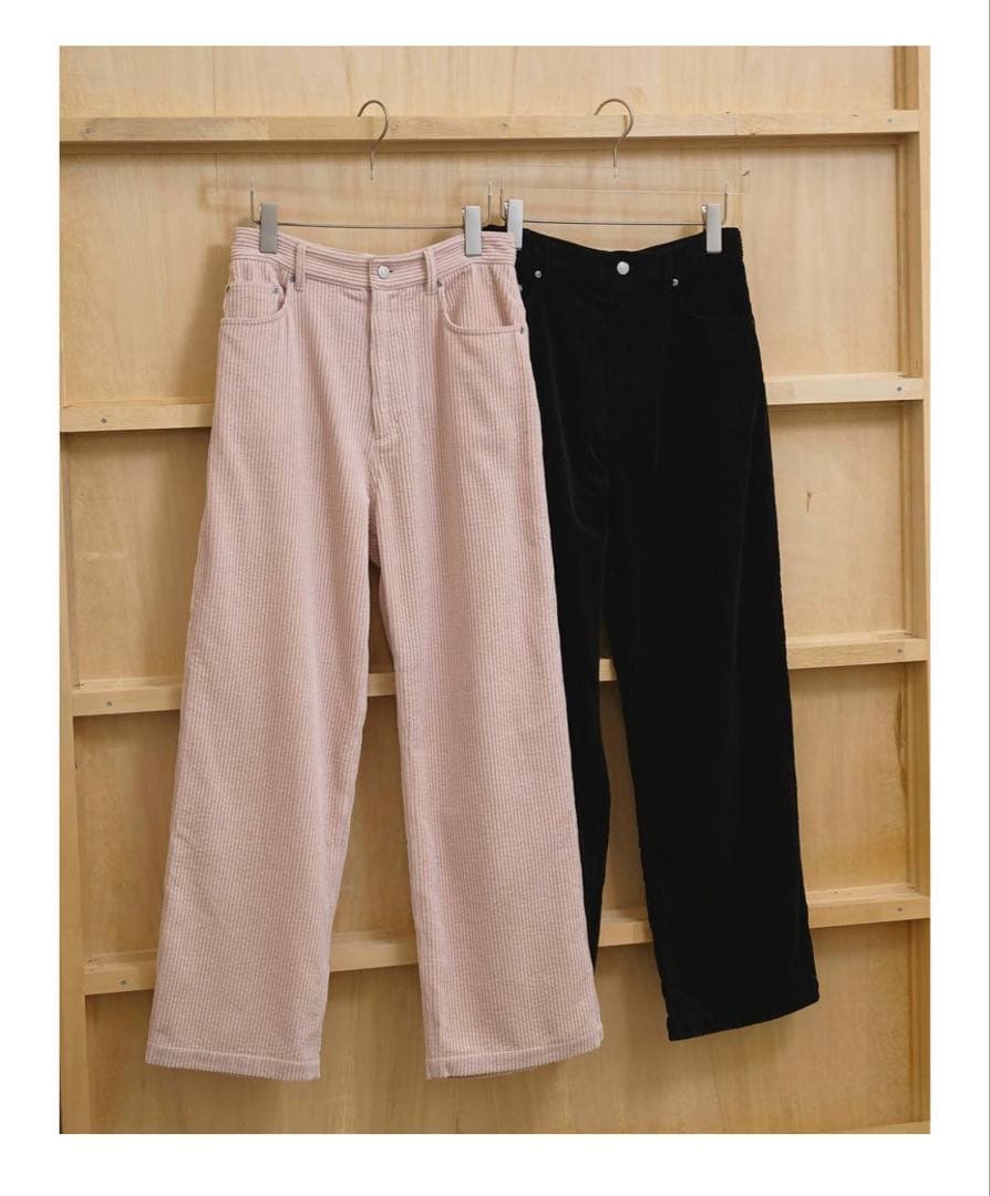 TODAYFUL Chunky Corduroy Pants ベビーピンク　38