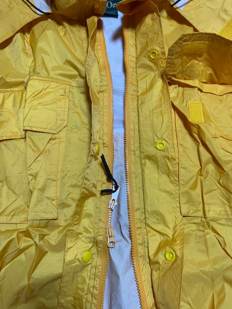 ✨希少緑タグ✨90s ORVIS フィッシングジャケット ナイロンコーティング
