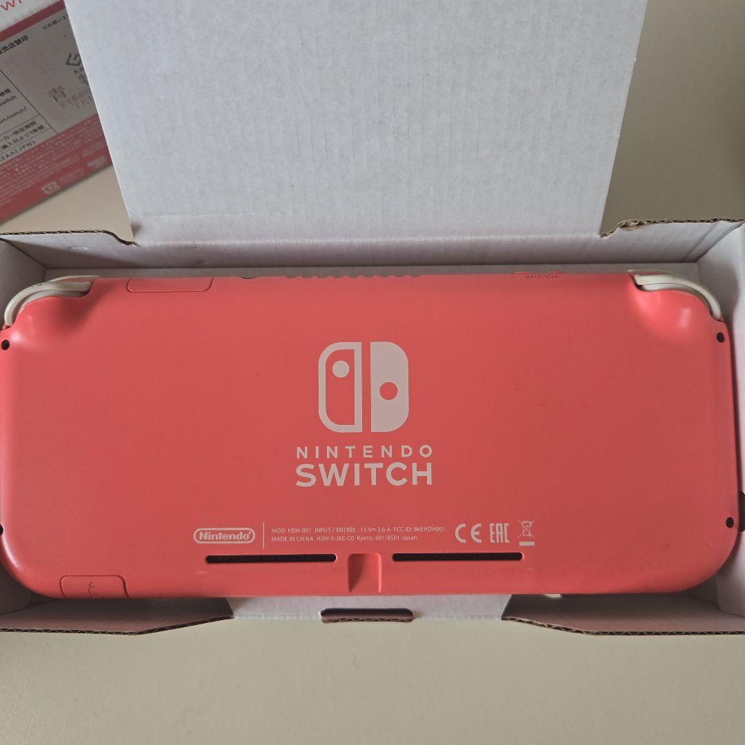 【ジャンク】Nintendo Switch Lite コーラル