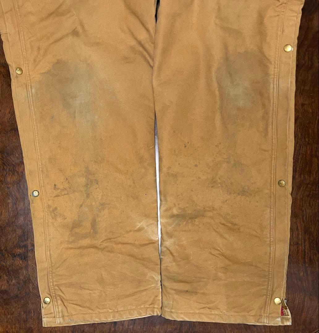 2001年 USA製 Carhartt カーハート オールインワン 中綿 46R