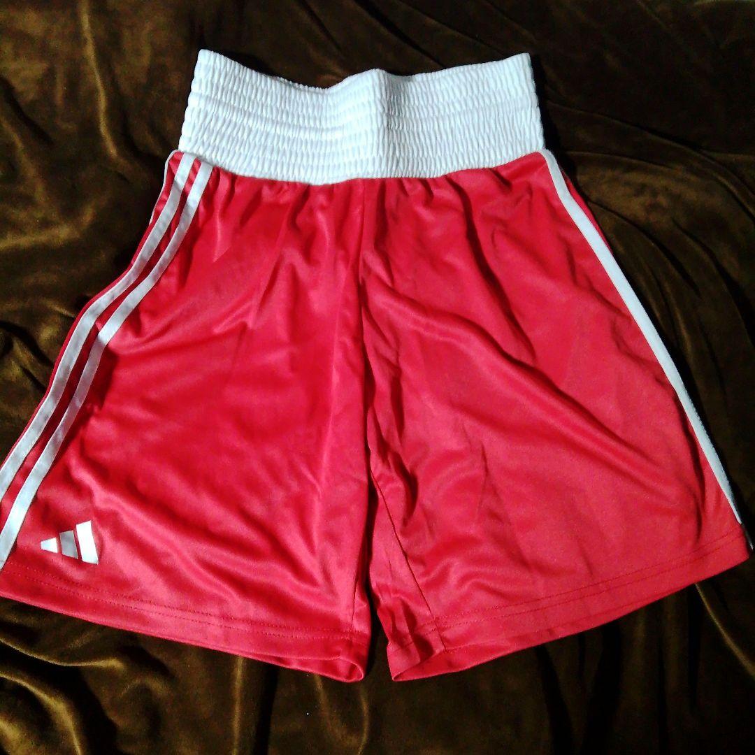adidas ボクシングウェア 赤青セット
