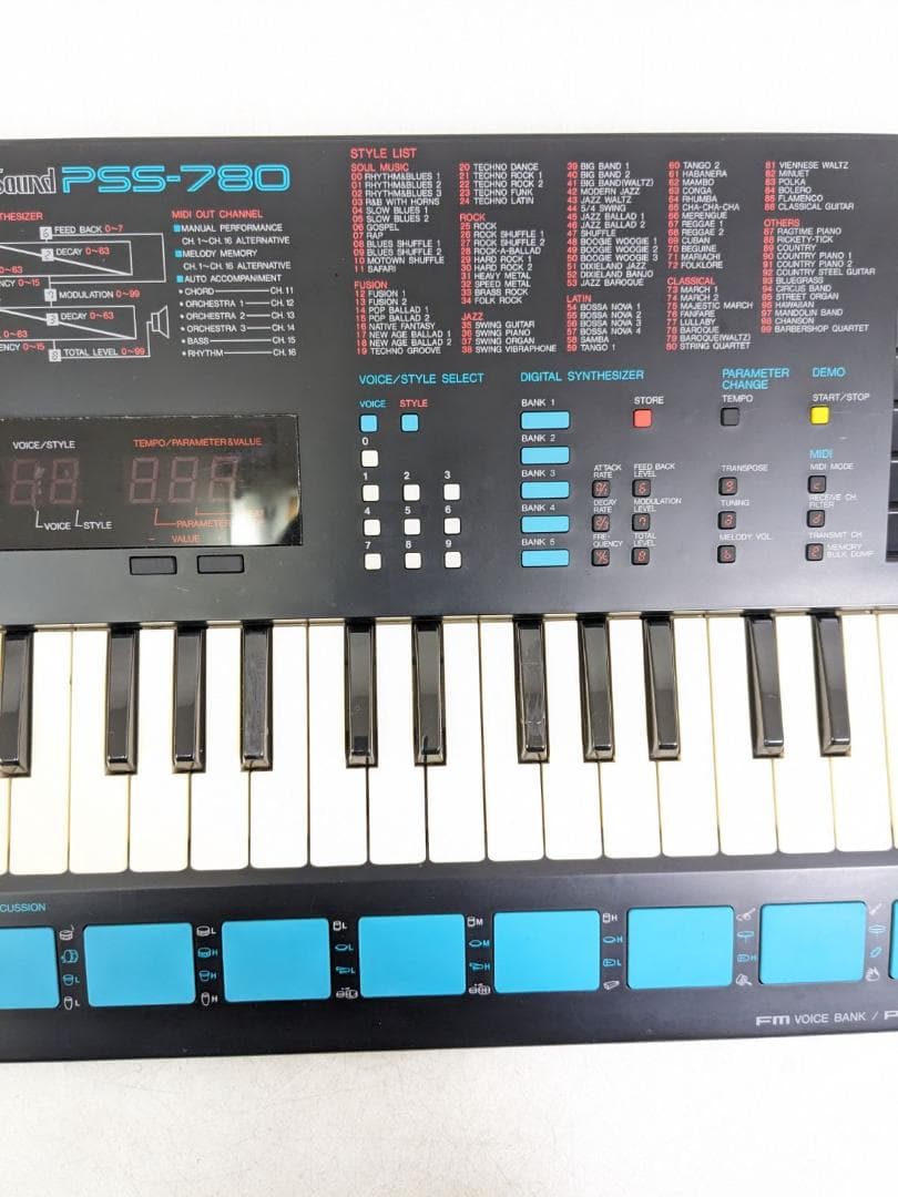 YAMAHA PSS-780 電子ピアノ シンセサイザー