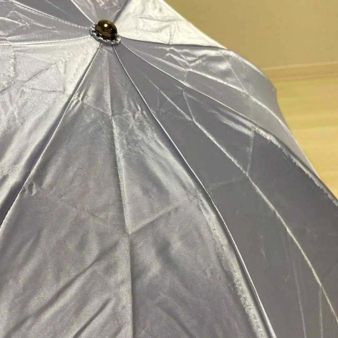 芦屋ロサブラン　折りたたみ　日傘　ライトラベンダー