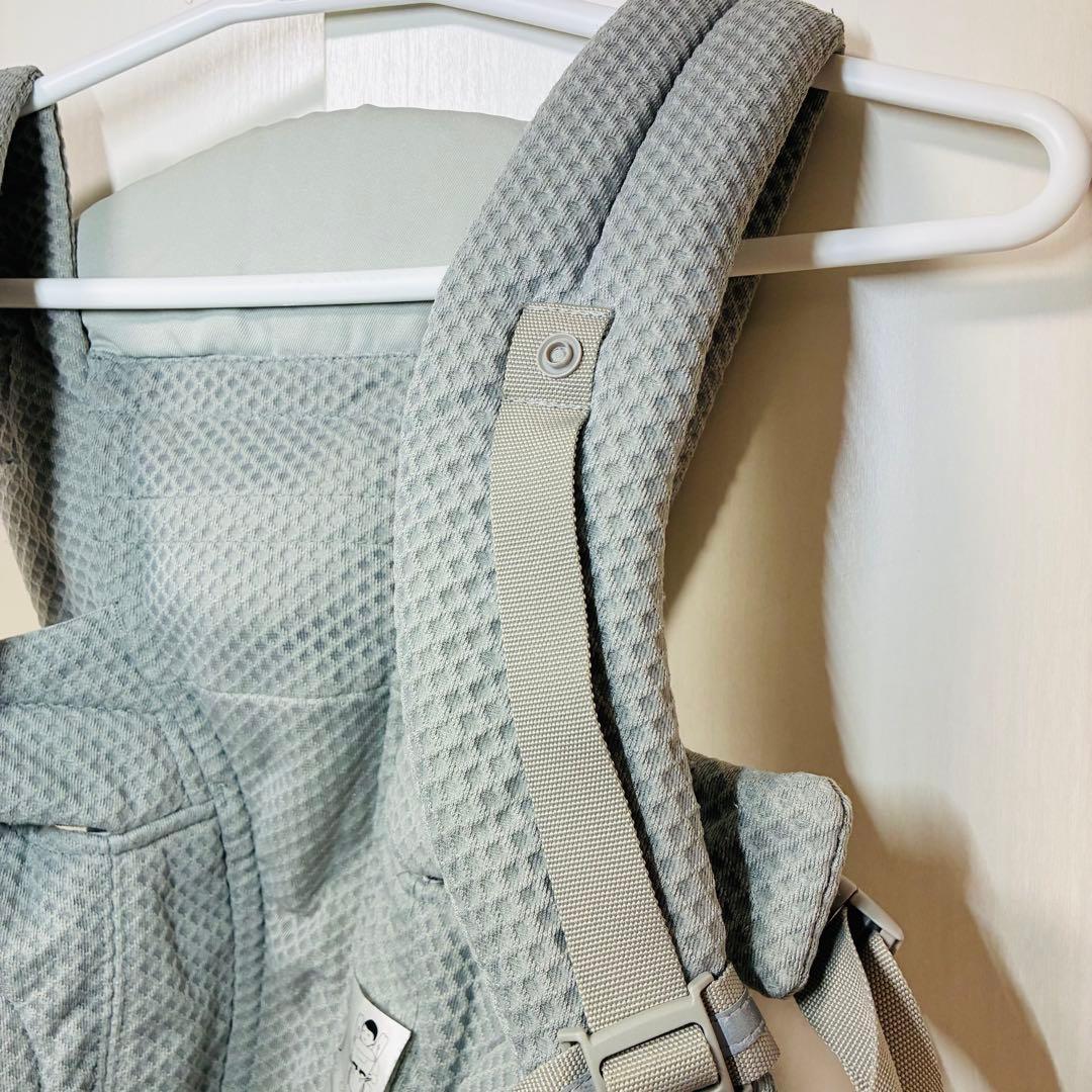【状態良好】エルゴベビー 抱っこ紐 オムニブリーズ　パールグレー