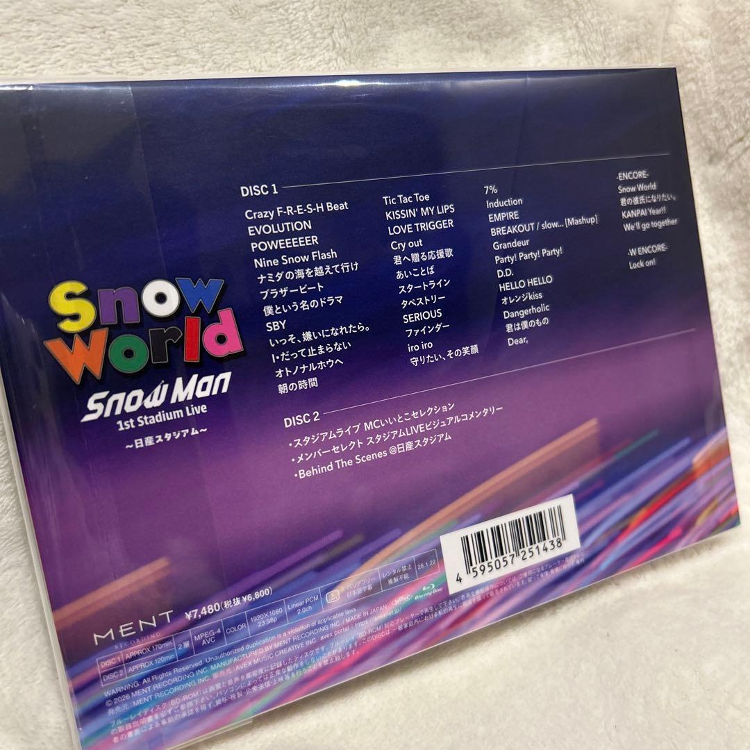 スノーマン　Man 日産スタジアム World Blu-ray