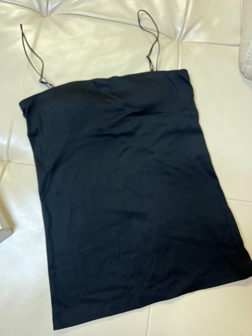 ドゥーズィエムクラス　LALA VIEキャミソール　M 黒　新品未使用