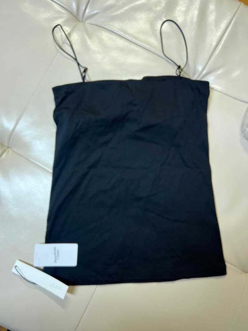 ドゥーズィエムクラス　LALA VIEキャミソール　M 黒　新品未使用