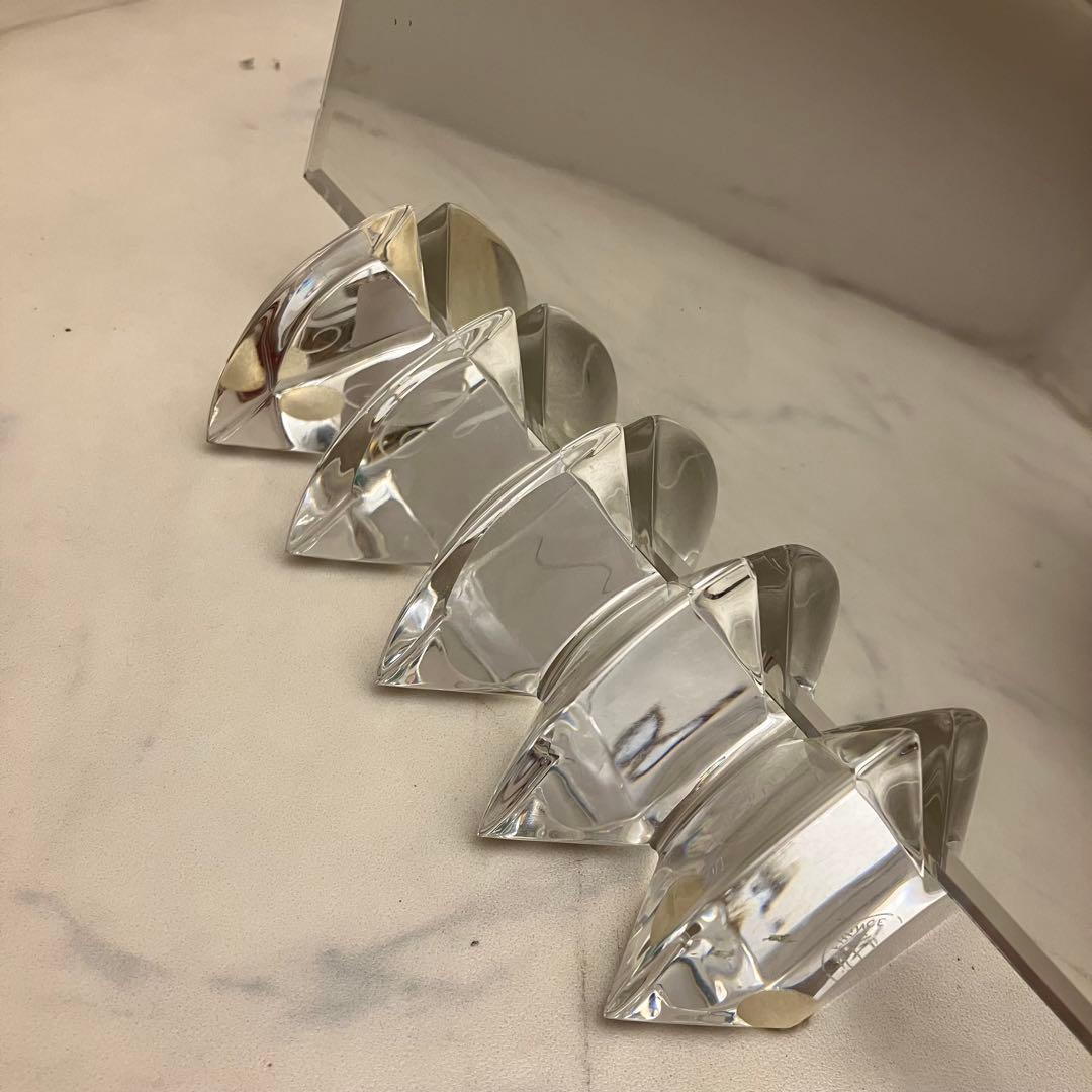 美品★Baccarat バカラ フォトフレーム 写真立て　ミラースタンド　箱付き